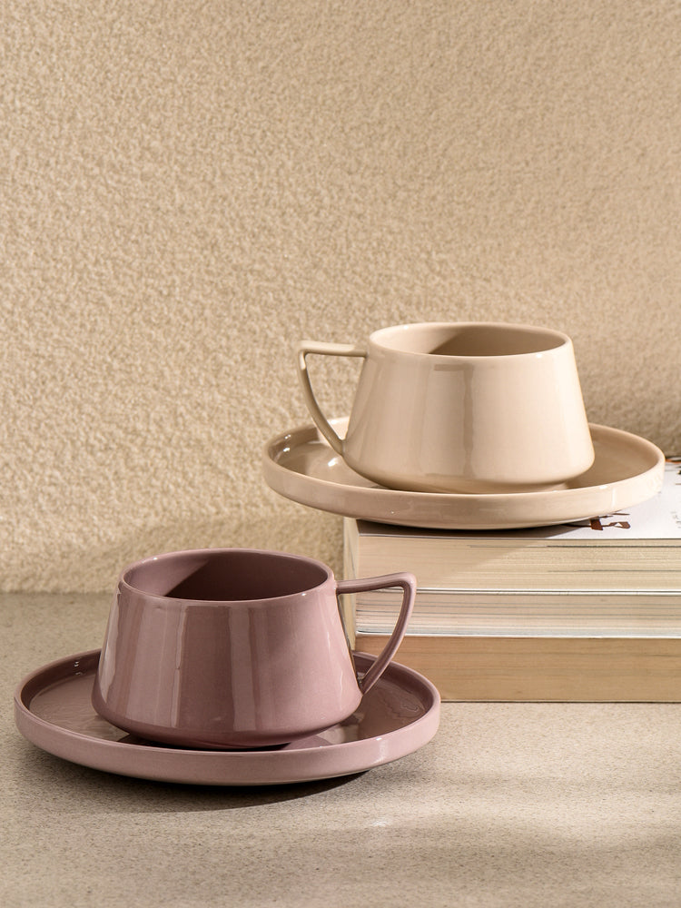 Tazza in ceramica retrò stile nordico creativo con manico Tazza da caffè resistente al calore Alce natalizio Home Office Tazze da tè fatte a mano per acqua  15